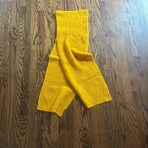 Old Navy Yellow Knitted Scarf